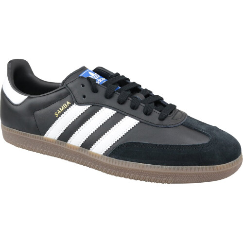 (9) Adidas Samba OG B75807 Mens Black sneakers