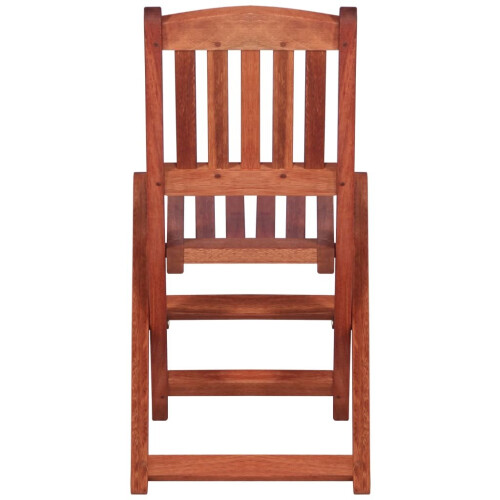 VidaXL vidaXL 2x Solid Eucalyptus Wood Children's Dining Chairs Kitchen Dinner Seat 1