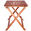 VidaXL vidaXL 3 Piece Solid Eucalyptus Wood Bistro Set Children Dining Table Chair 5
