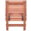VidaXL vidaXL 3 Piece Solid Eucalyptus Wood Bistro Set Children Dining Table Chair 8