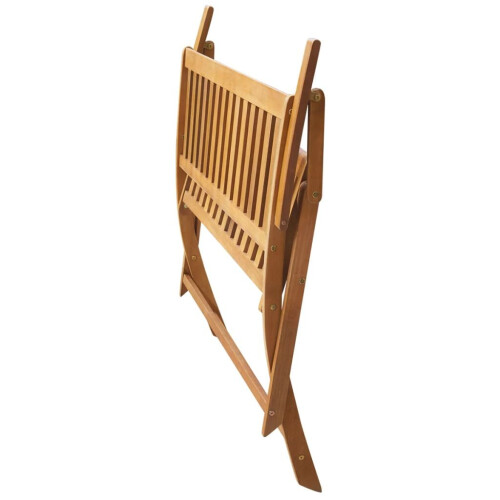 VidaXL vidaXL Foldable Garden Bench | 120cm Acacia Garden Bench 2