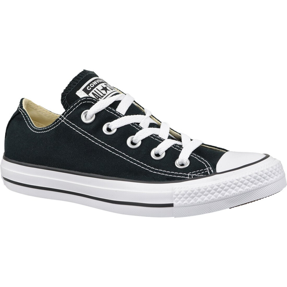 (8.5) Converse C. Taylor All Star OX Black M9166C Mens Black Plimsolls