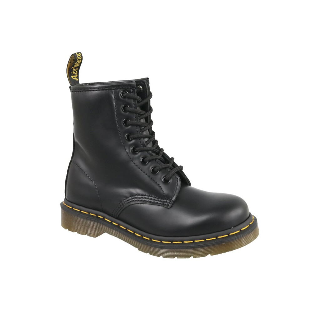 Women's Dr Martens 1460 Vintage Smooth Unisex Boots - Black Vintage Smooth - Size: 10