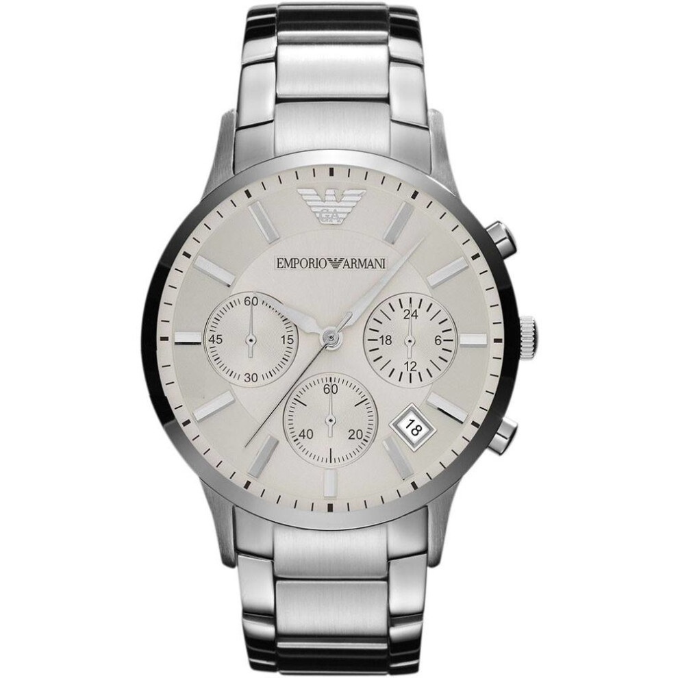 Armani Emporio Watch Ar2458 Silver