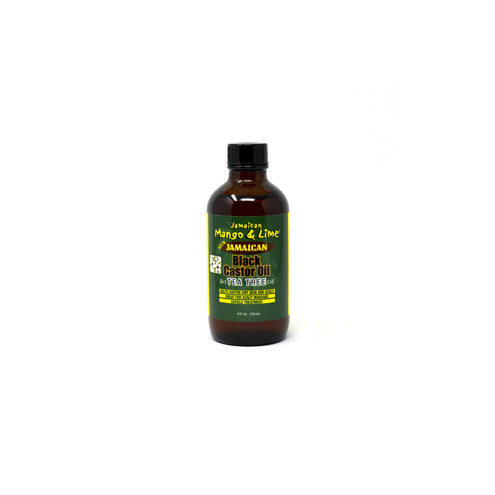 Jamaican Mango & Lime Black Castor Oil Tea Tree 4oz