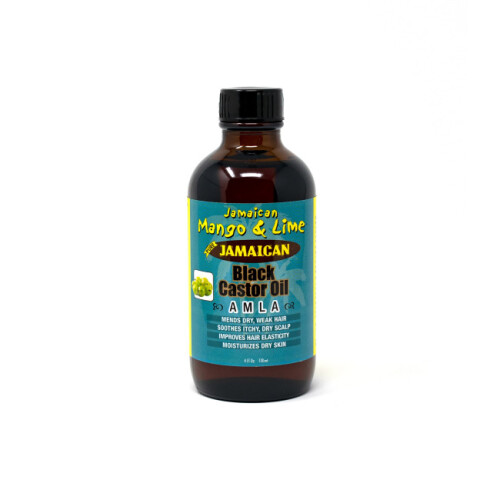Τζαμαϊκανό Μαύρο καστορέλαιο Mango & Lime Amla 4oz