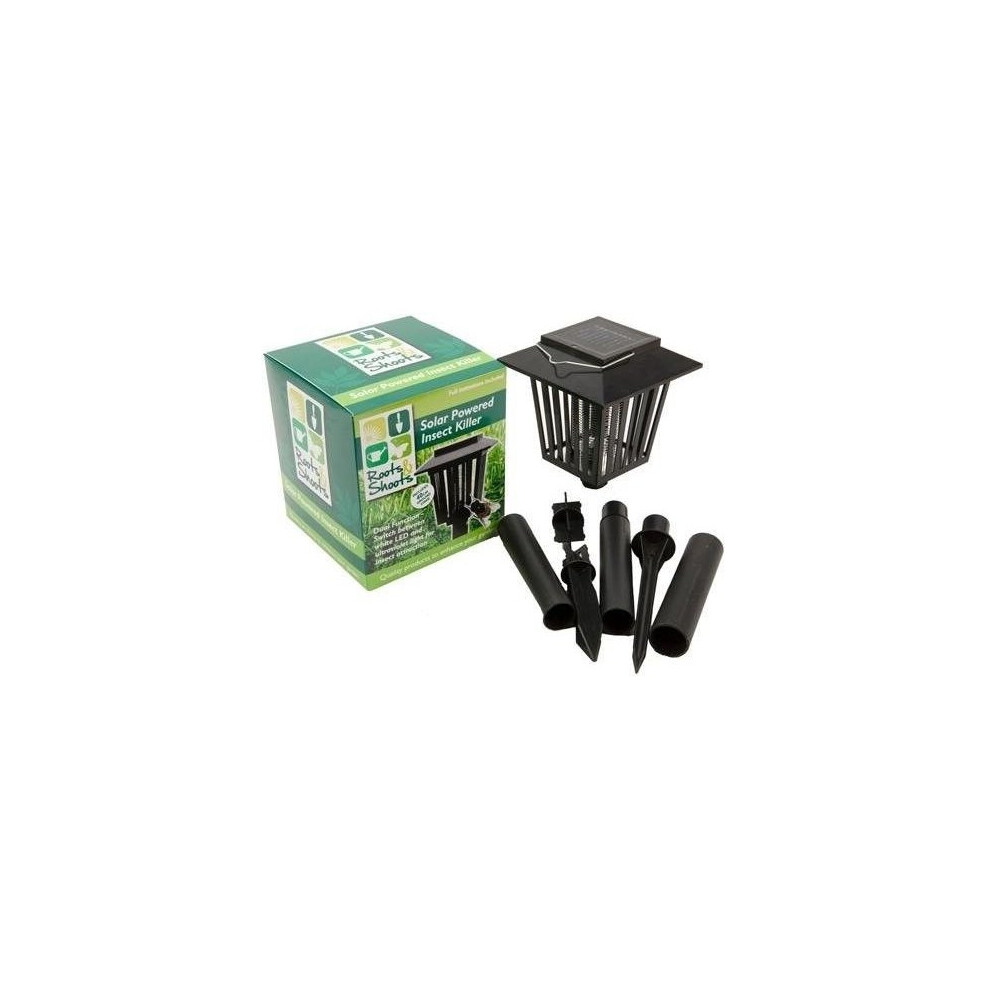 Kabalo Solar Powered Mosquito, Fly & Insect Killer - Outdoor Garden UV Ultraviolet Light Lantern