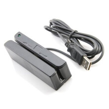 Kabalo 3-Track USB Magnetic Stripe Credit Card Swipe Reader Scanner for USB PC