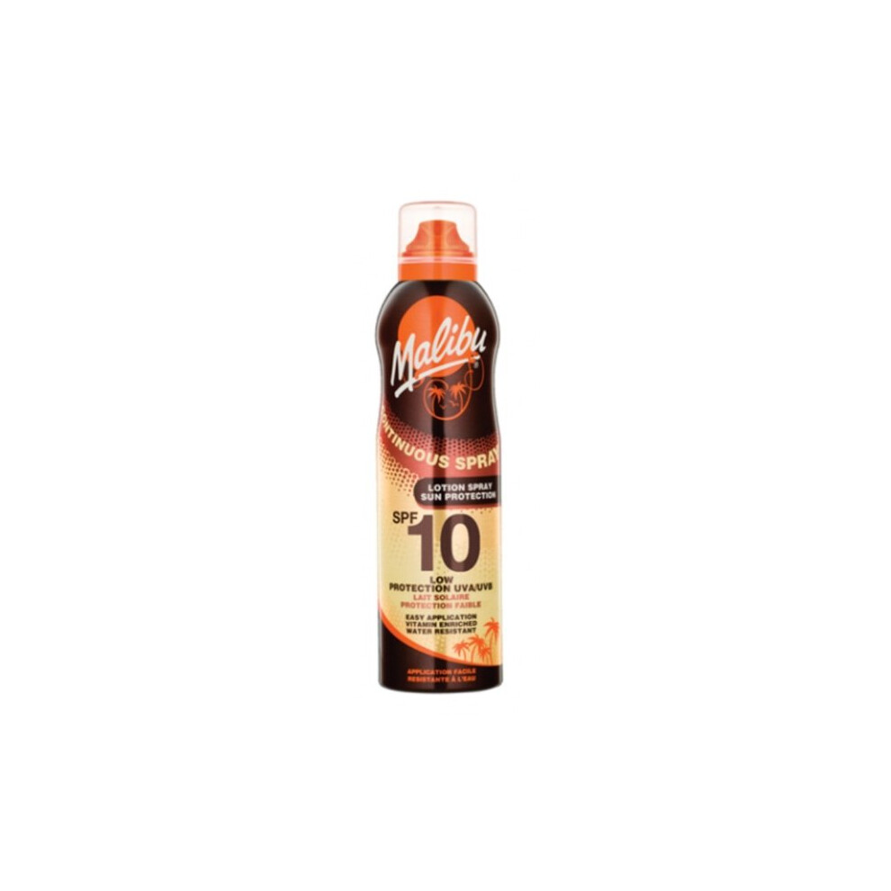 Malibu Continuous Dry Oil Spray Spf10 175Ml