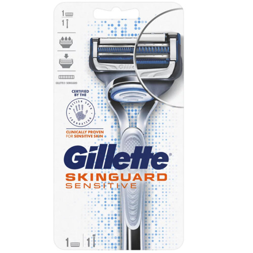Gillette Gillette Skinguard Sensitive Ξυράφι + 1 κασέτα