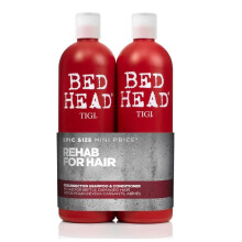 TIGI Bed Head Rehab For Hair Resurrection Shampoo & Conditioner Set 2 x 750ml