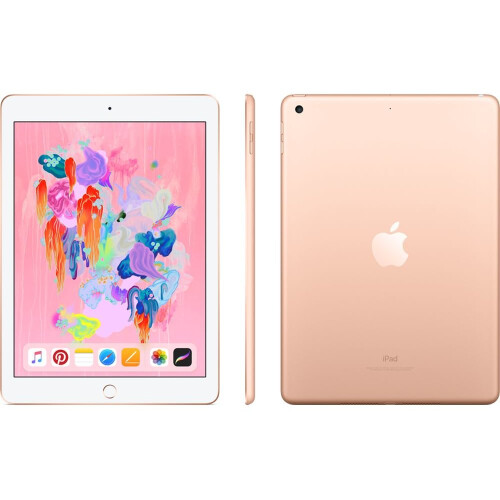 Refurbished Apple 2018 Apple iPad 128GB WiFi - Gold 2