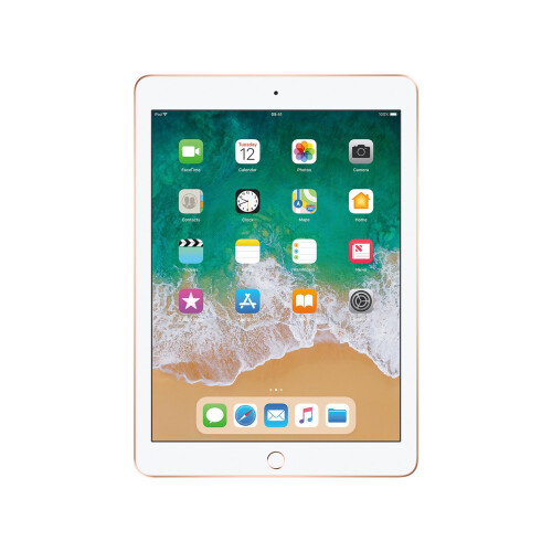 Refurbished Apple 2018 Apple iPad 128GB WiFi - Gold 1