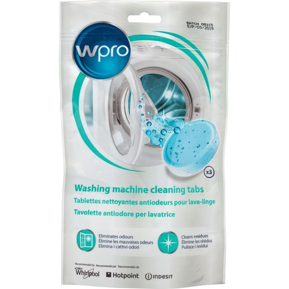 Afresh Washing Machine odour & Residue Remover Tablets Pack Of 3