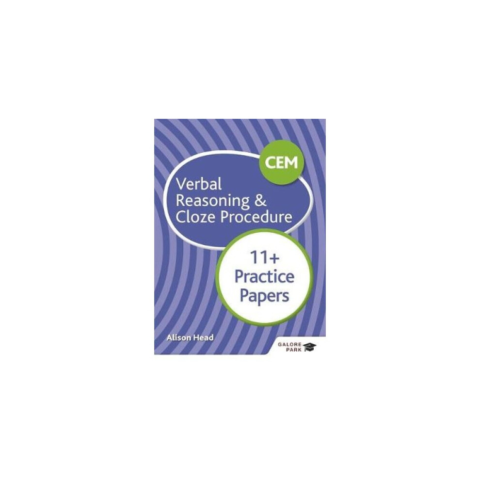 CEM 11+ Verbal Reasoning & Cloze Procedure Practice Papers