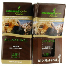 Endangered Species Chocolate, Melk Chocolate, 48% Kakaobonen, 3 oz (85 g)