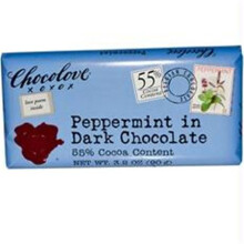 Chocolove B30392 Chocolove Peppermint In Dark Chocolate -12x3.2oz
