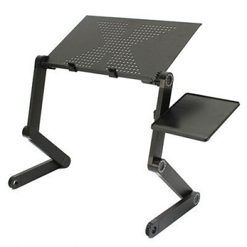 Folding Vented Adjustable Laptop Tray Table 1