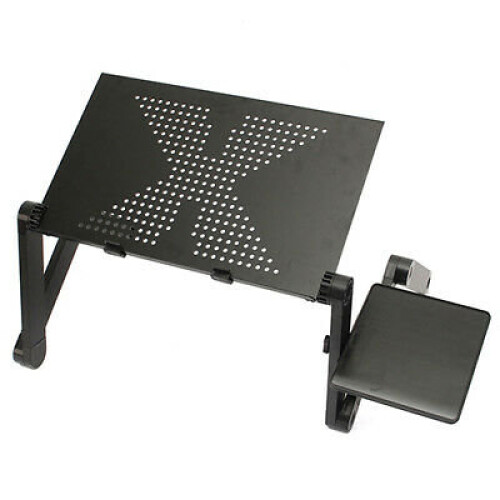 Folding Vented Adjustable Laptop Tray Table