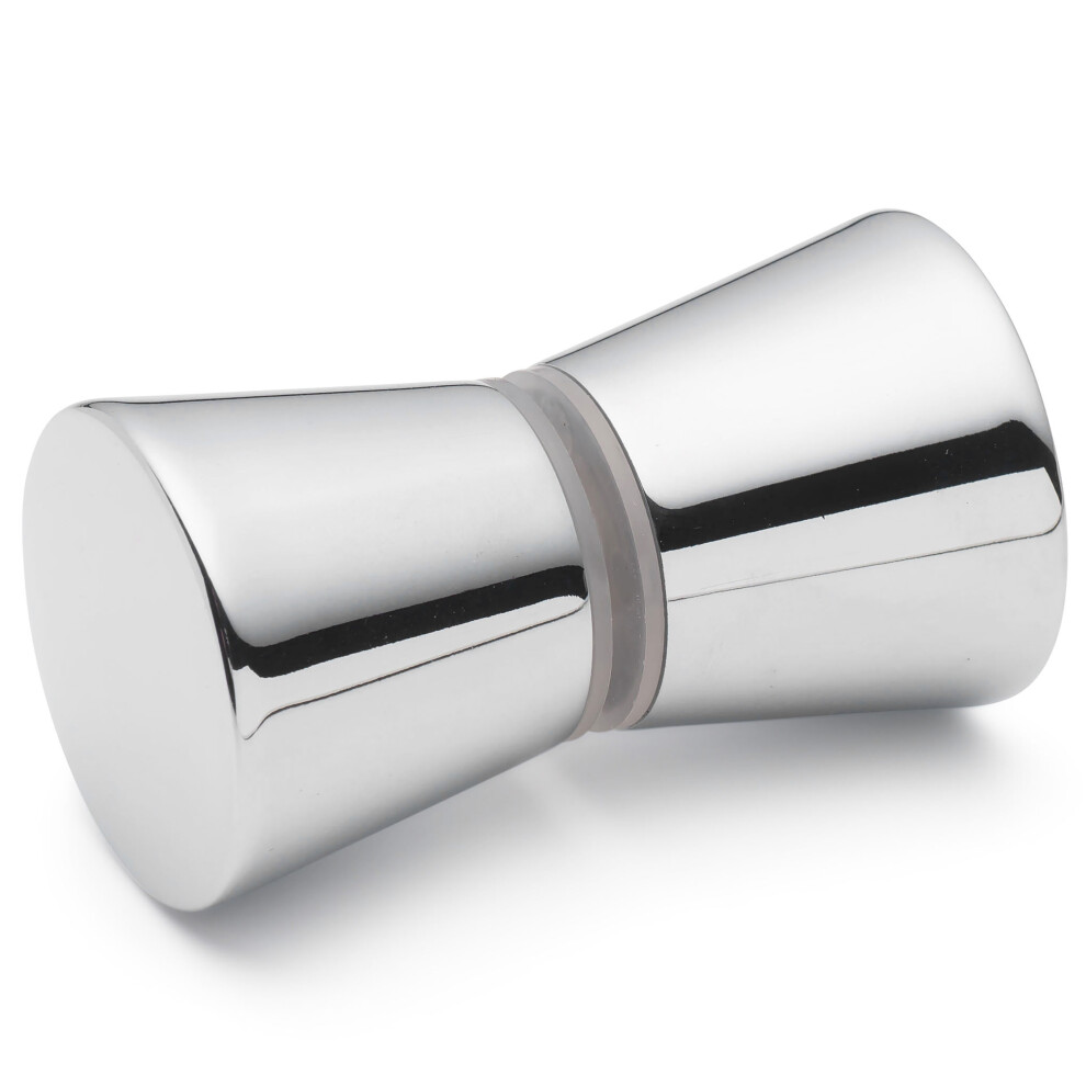 Shower Door Handle/Knob Chrome Zinc Alloy Cone Shaped L050 5060363611089