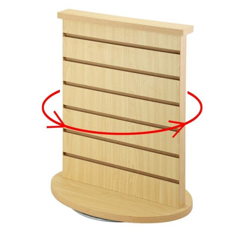 Rotating Countertop Display, Maple