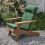 Plant Theatre Adirondack Outdoor Garden Folding Acacia Hardwood Chair with an Oiled Hand Finished 4