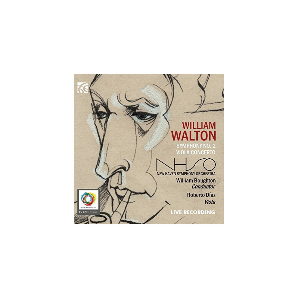 New Haven Symphony Orchestra - William Walton Symphony No.2 and Viola Concerto [CD]