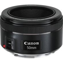 Štandardný objektív Canon EF 50mm f/1.8 STM AF - čierny