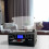 DIGITNOW Bluetooth Turntable Record Player | CD Cassette AM/FM Radio 6