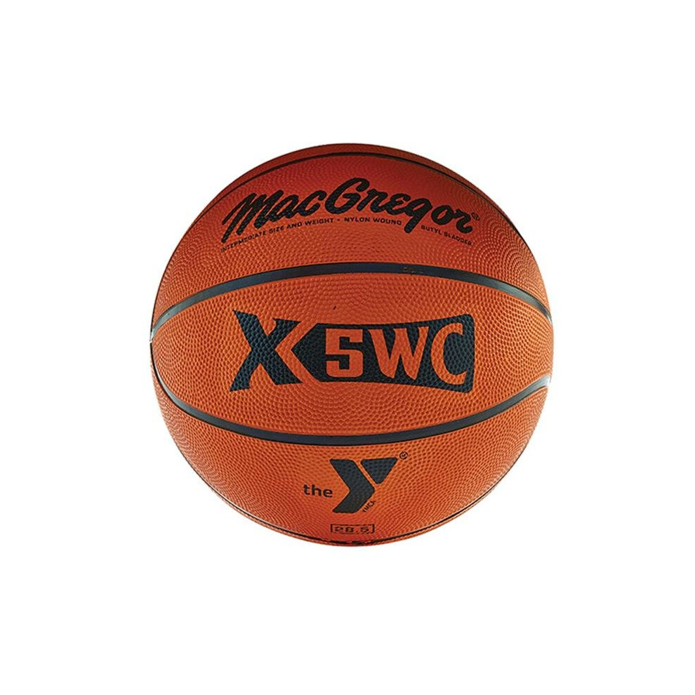 MacGregor 1334104 X5Wc Intermediate Basketball with YMCA Logo