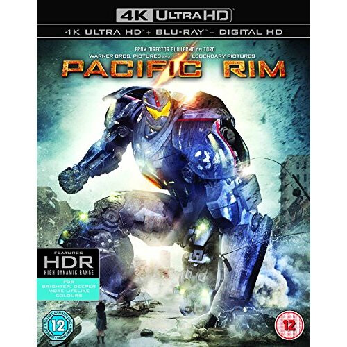 Warner Bros Pacific Rim 4K Ultra HD Blu-ray (2016) - Immersive Sci-Fi Action in Stunning 4K | Code 5.05189E+12