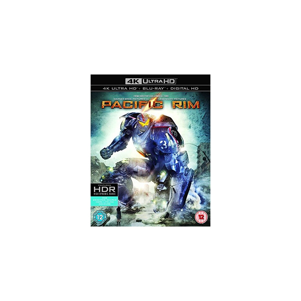 Pacific Rim 4K Ultra HD Blu-ray (2016) - Immersive Sci-Fi Action in Stunning 4K | Code 5.05189E+12