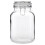 Premier Housewares Vintage Style Glass Storage Jar Clip top Lid, 2000 ml 1