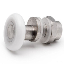 (25mm) 4 x Replacement Shower Door Rollers/Wheels/Pulleys 19mm 23mm 25mm or 27mm Wheel Dia L004