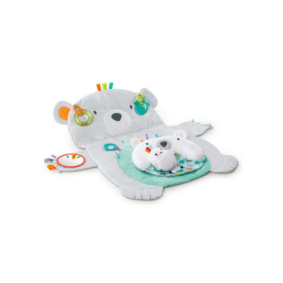 Bright Starts Tummy Time Prop and Play BearÂ¦Baby's Tummytime Mat Â¦+0m