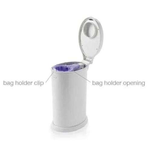 VidaXL Ubbi Diaper Pail Bag Set 3-Pack Plastic 1