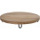 Natural Mango Wood Log Slice 40cm Large Tree Slice Centerpiece Stand 1