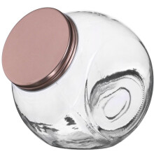 Air Tight Glass Penny Candy Jars Large Storage Glass Jars 1.6 Litre Capacity