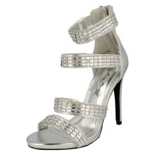 Women's Open Toe Chunky Heel Sandals - Ankle Strap Dress Shoes With Block Heels