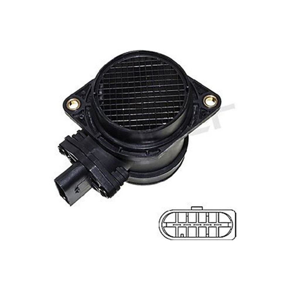 Walker Products 245-1110 2000-2001 Volkswagen Golf Mass Air Flow Sensor Assembly 724620053214