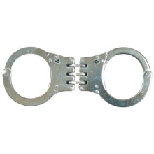Fox Outdoor 39-40 Detective Double-Lock Handcuffs with 3 Hinges