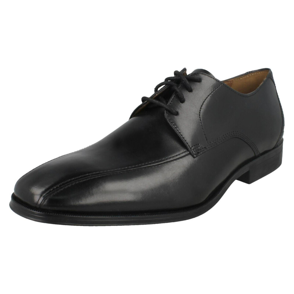 (UK 6.5, Black) Mens Clarks Formal Shoes Gilman Mode - G Fit