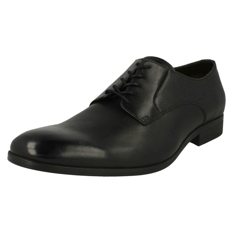 (UK 7, Black) Mens Clarks Formal Lace Up Shoes Gilmore Lace - G Fit