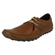(UK 13, Tan (Brown)) Mens Base London Casual Shoes Spring Excel