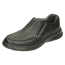 (UK 10, Black) Mens Clarks Casual Shoes Cotrell Free - G Fit