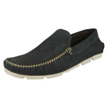 (UK 9, Indigo (Blue)) Mens Anatomic Casual Slip On Shoes Coari