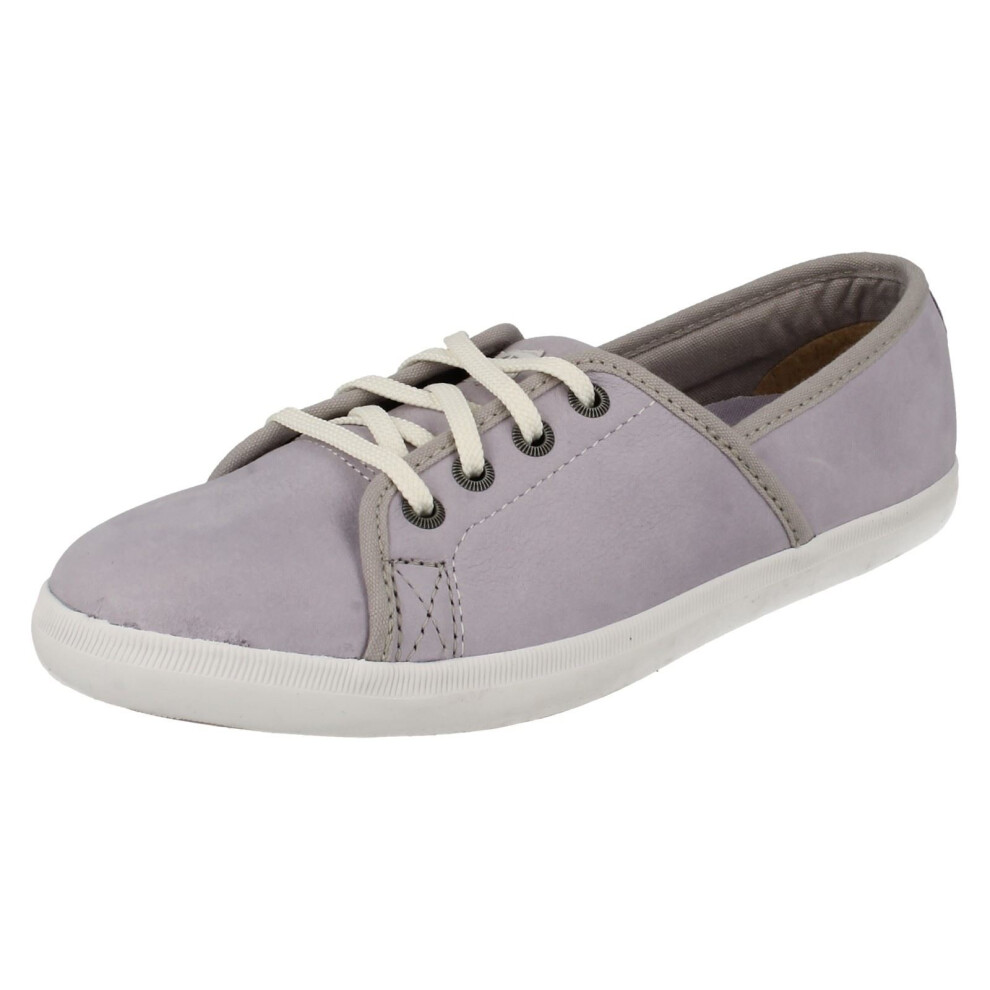 (UK 8, Lavender (Purple)) Ladies Caterpillar Casual Pumps Orla - W Fit