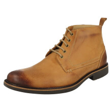 (UK 6.5, Castor Vintage (Beige)) Mens Anatomic Smart Ankle Boots Pedras