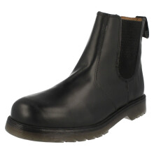 (UK 8, Black) Mens Catesby Smart Pull On Dealer Boots 01700