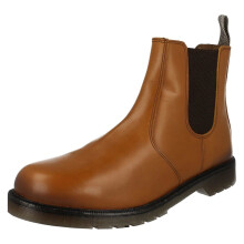 (UK 11, Tan (Brown)) Mens Catesby Smart Pull On Dealer Boots 01700